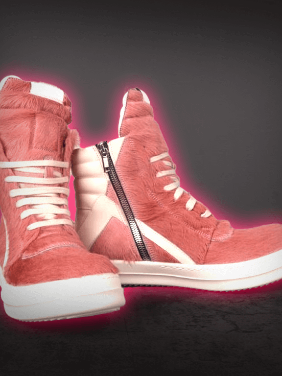 ❤️Rick Owen Pink Geobaskets❤️ product image (4)