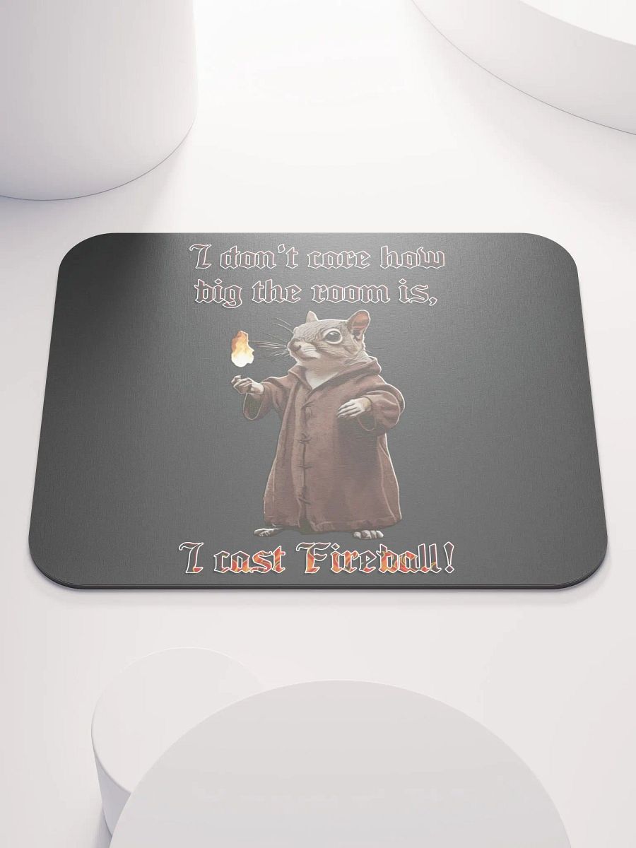 Waffles Fireball Mouse Pad product image (1)