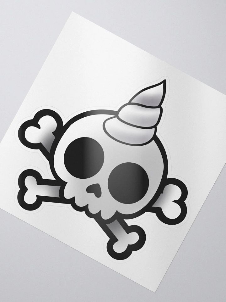 Dead Unicorn Emote Sticker product image (2)