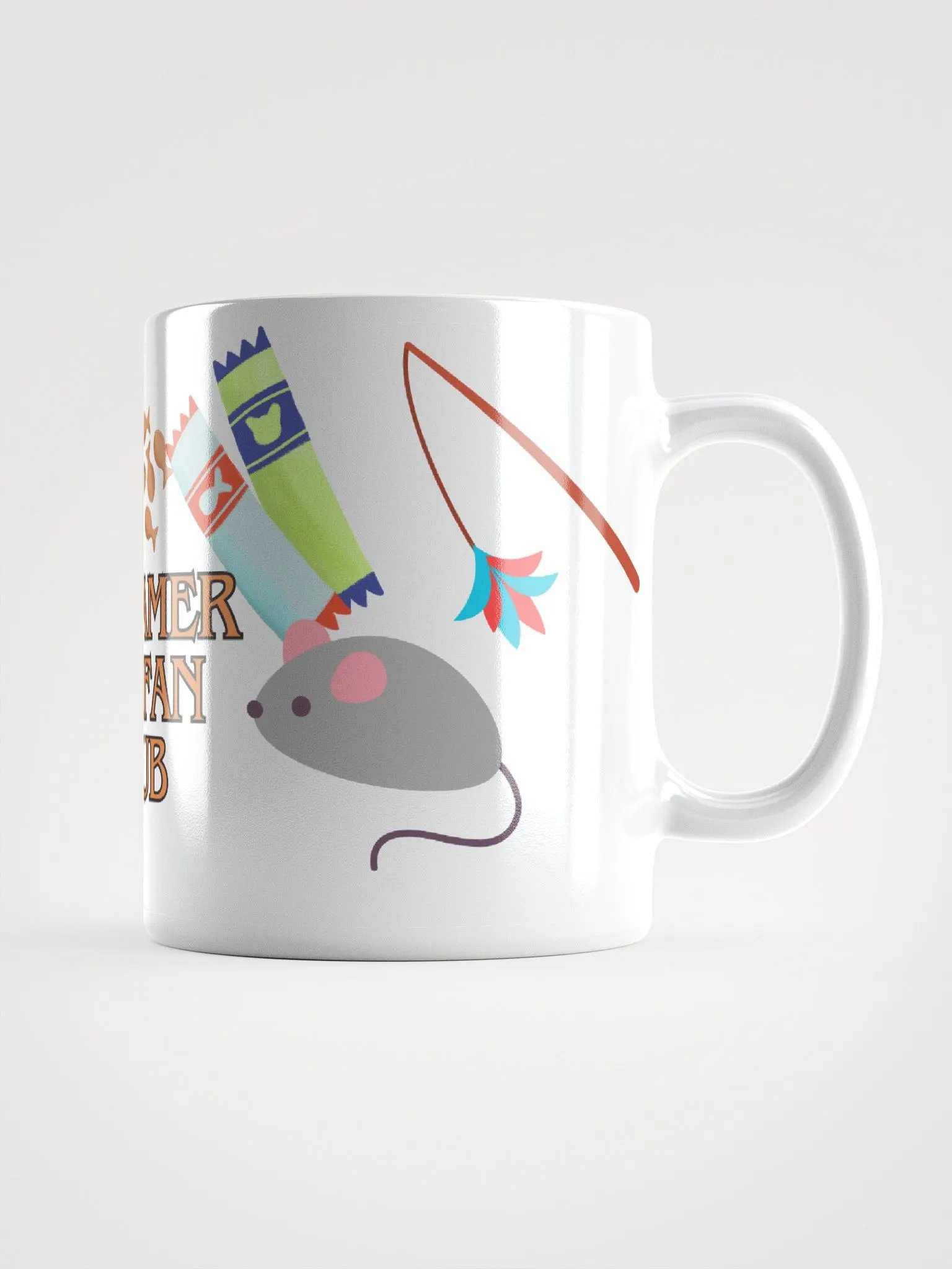 Streamer Cat Fan Club Mug product image (1)