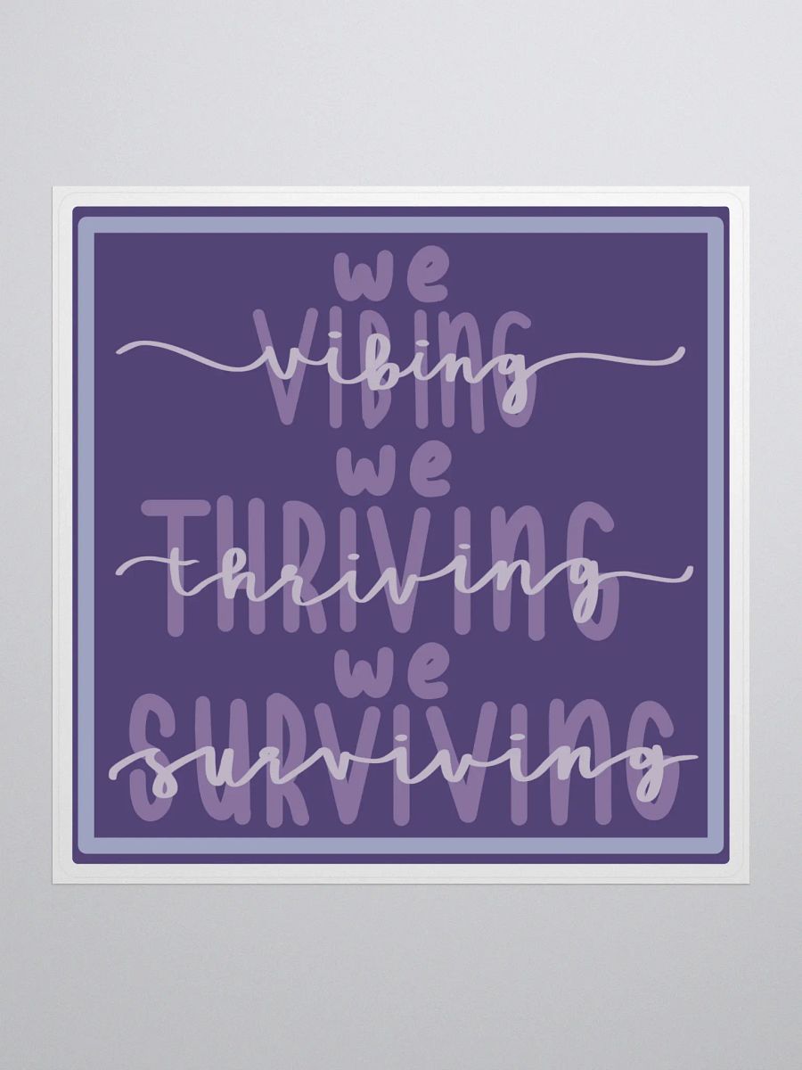 We Vibe, Thrive and Survive product image (1)
