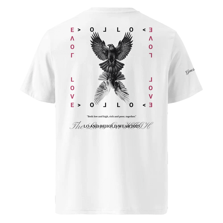 The Lord On HIGH | NEW CHAPTER | UNISEX TEE | White product image (2)