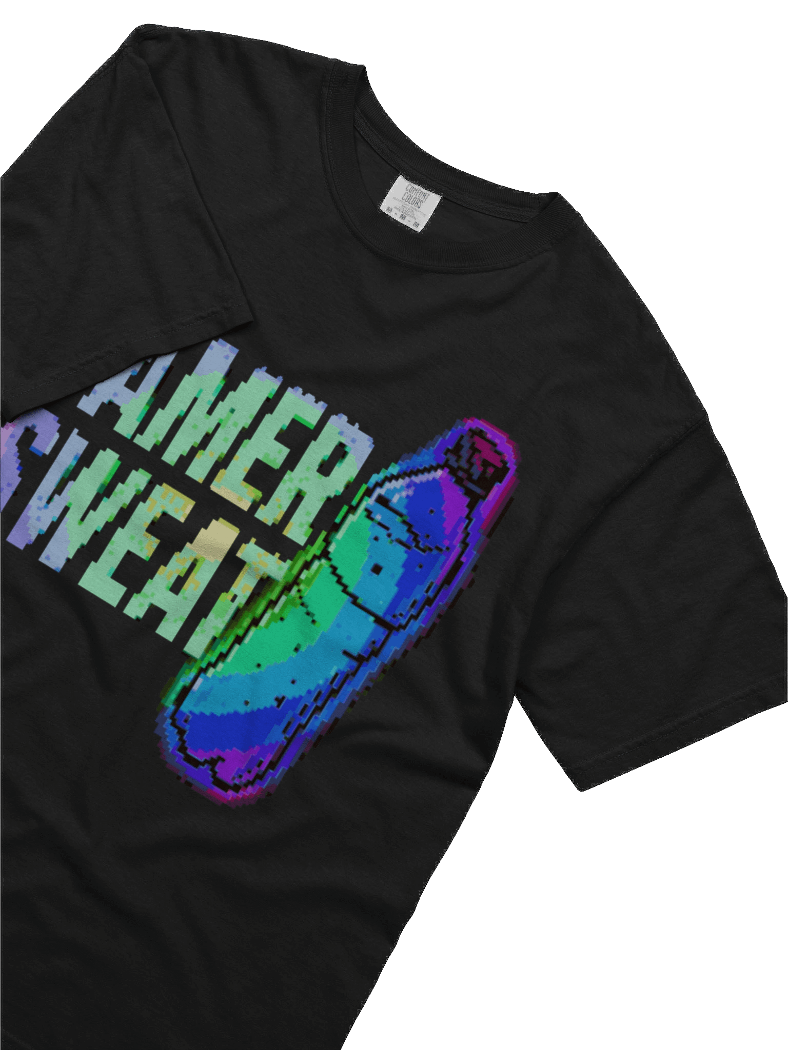 Pixelated Gamer Sweat™ Illustration T-Shirt product image (5)