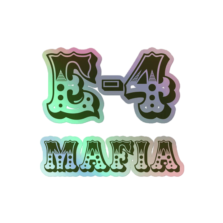 Mystic Mafia Holographic Sticker Set product image (2)