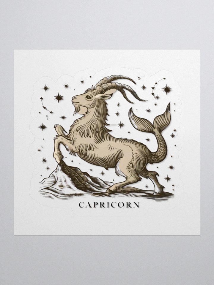 Capricorn Kiss-Cut Sticker product image (1)
