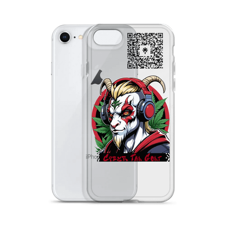 Goat iphone clear case product image (328)