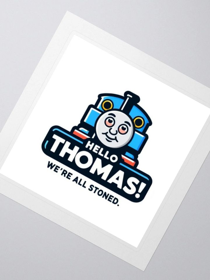 Hello Thomas Sticker product image (2)