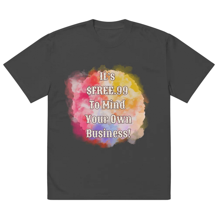 $FREE.99 Oversized T-Shirt product image (2)