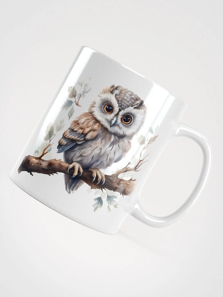 Baby Owl Perched Mug product image (1)