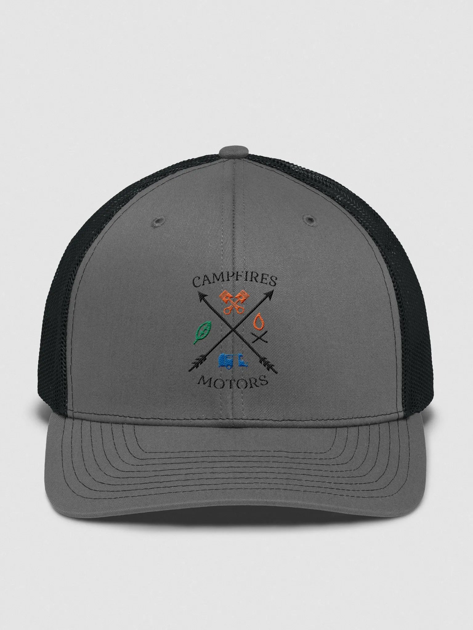 Campfires and Motors Trucker Hat product image (1)