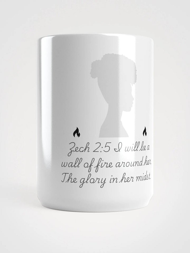 Zech 2:5 White Mug product image (1)