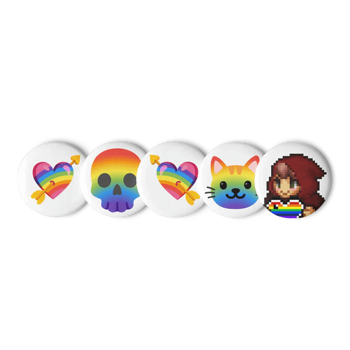 Twitch Pride Pin Set product image (1)