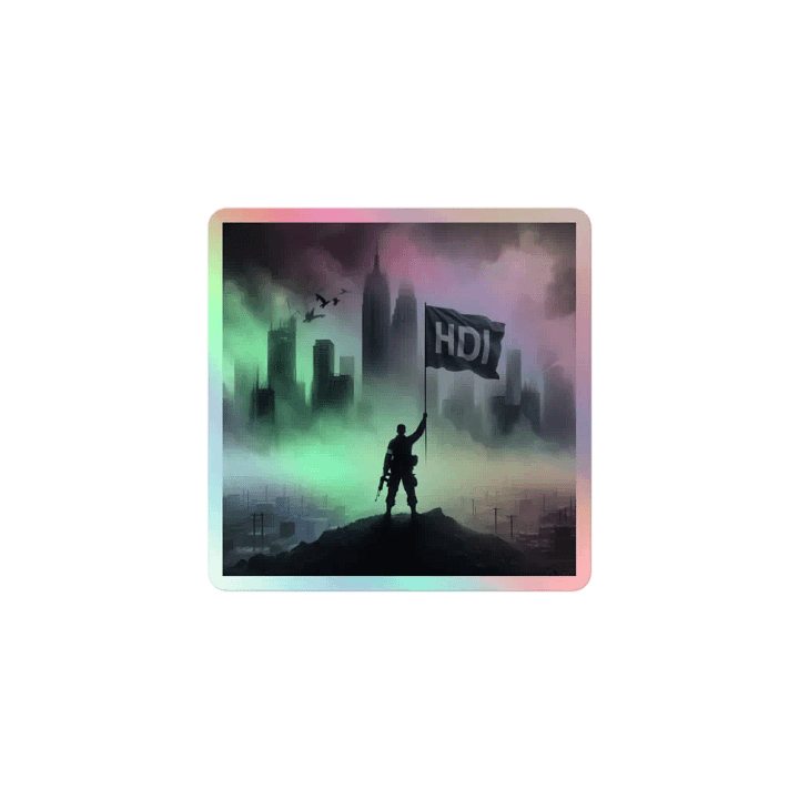 HDI Hill Flag - Holographic Sticker product image (1)