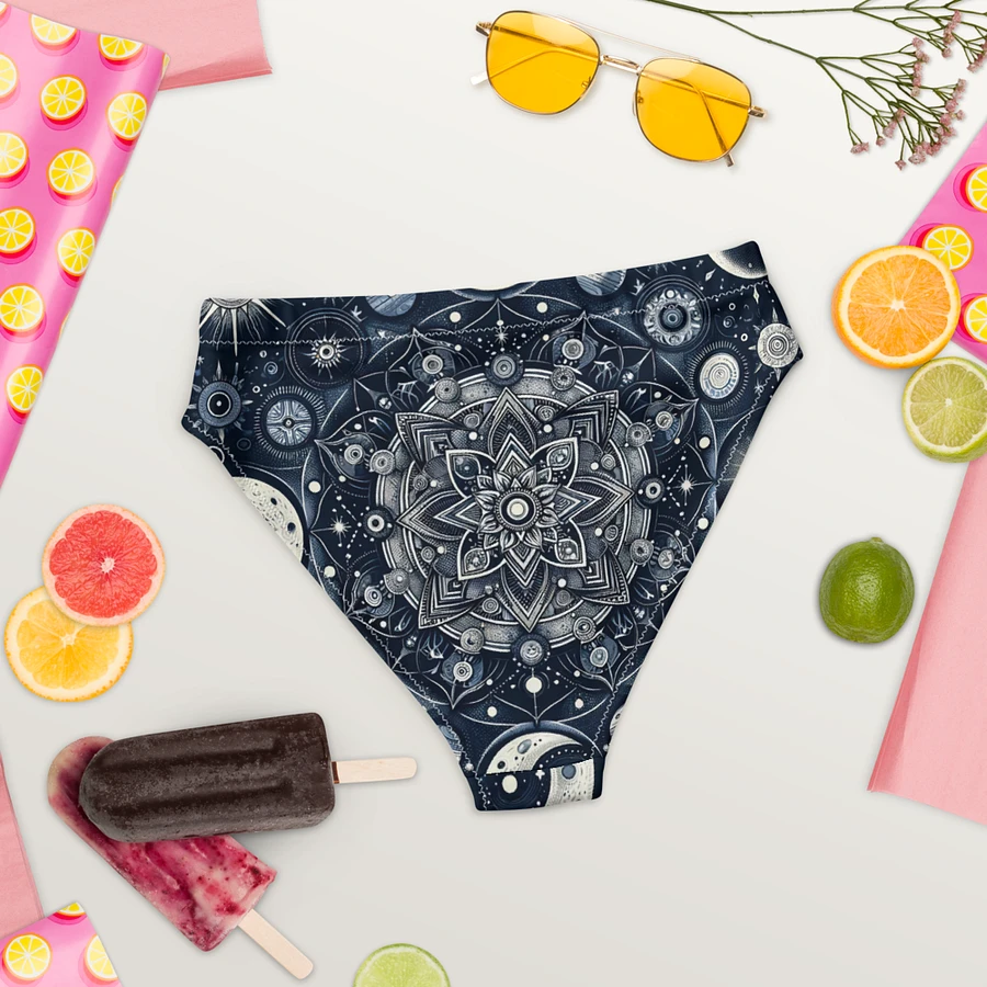 All-Over Print Recycled High Waisted Bikini Bottom product image (4)