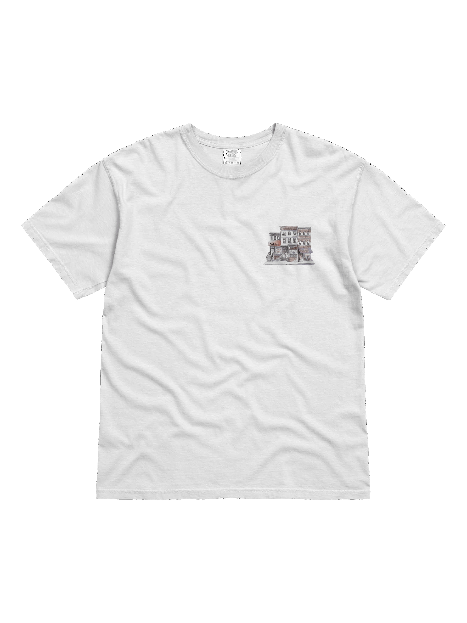 Williamsburg Corner Tee Chest Print product image (1)