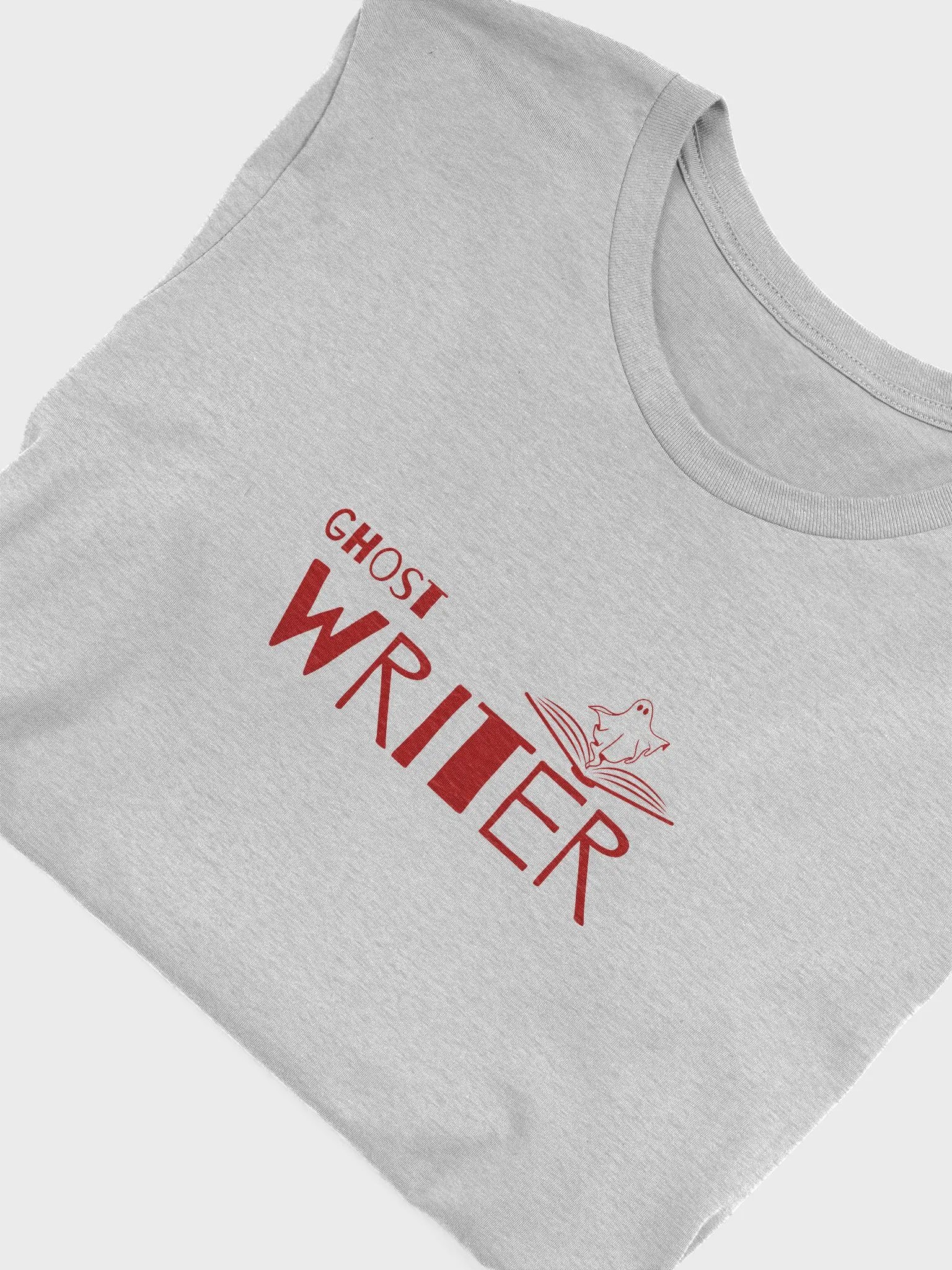 Ghost Writer Red Text Spook Book Unisex T-shirt product image (47)