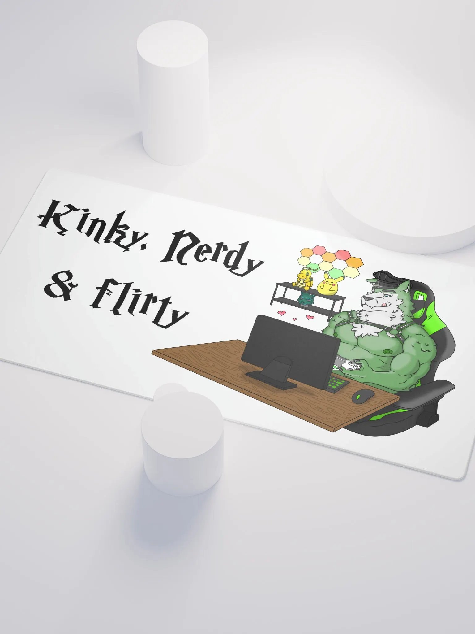 Kinky, Nerdy & Flirty Gaming Mouse Pad product image (3)