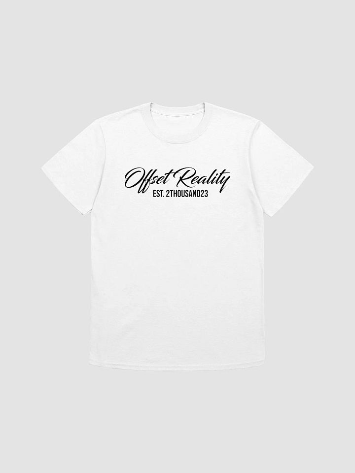 Offset Reality EST2K23 TEE (BLACK ON WHITE) product image (1)
