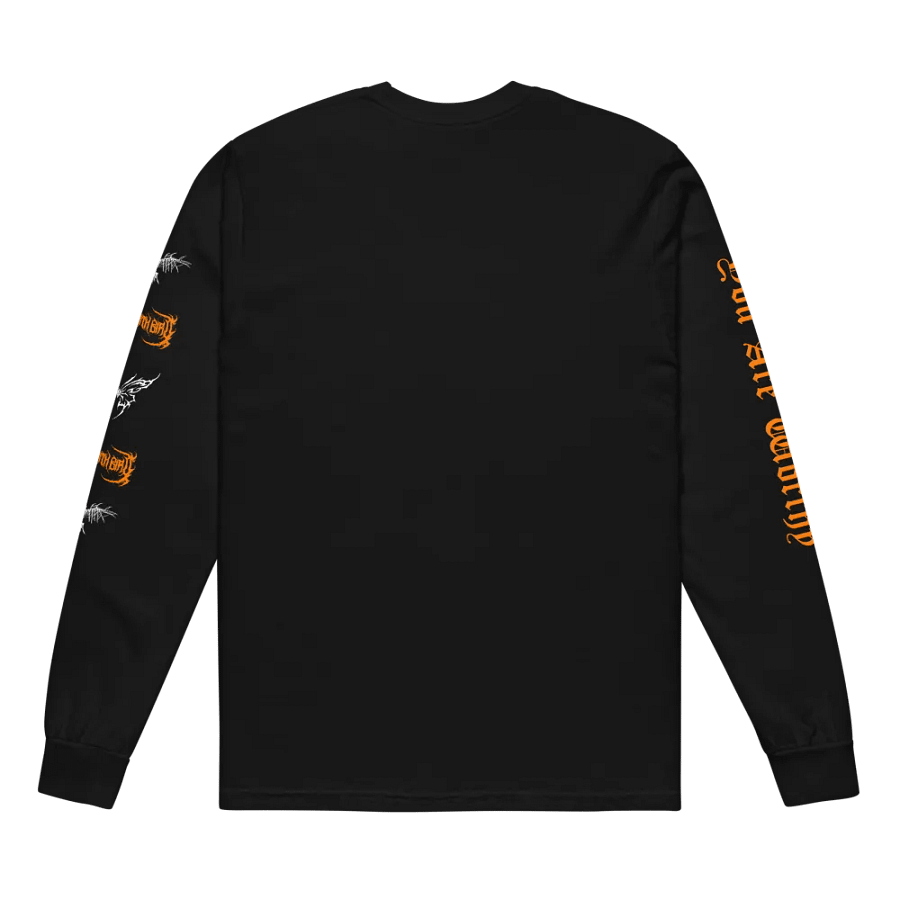 Corpse Pose Orange Logo Long Sleeve product image (7)