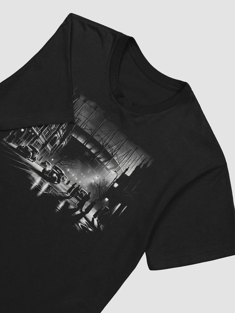 Vintage Noir Melbourne Stadium MCG (Front Print Mens Tee) product image (3)