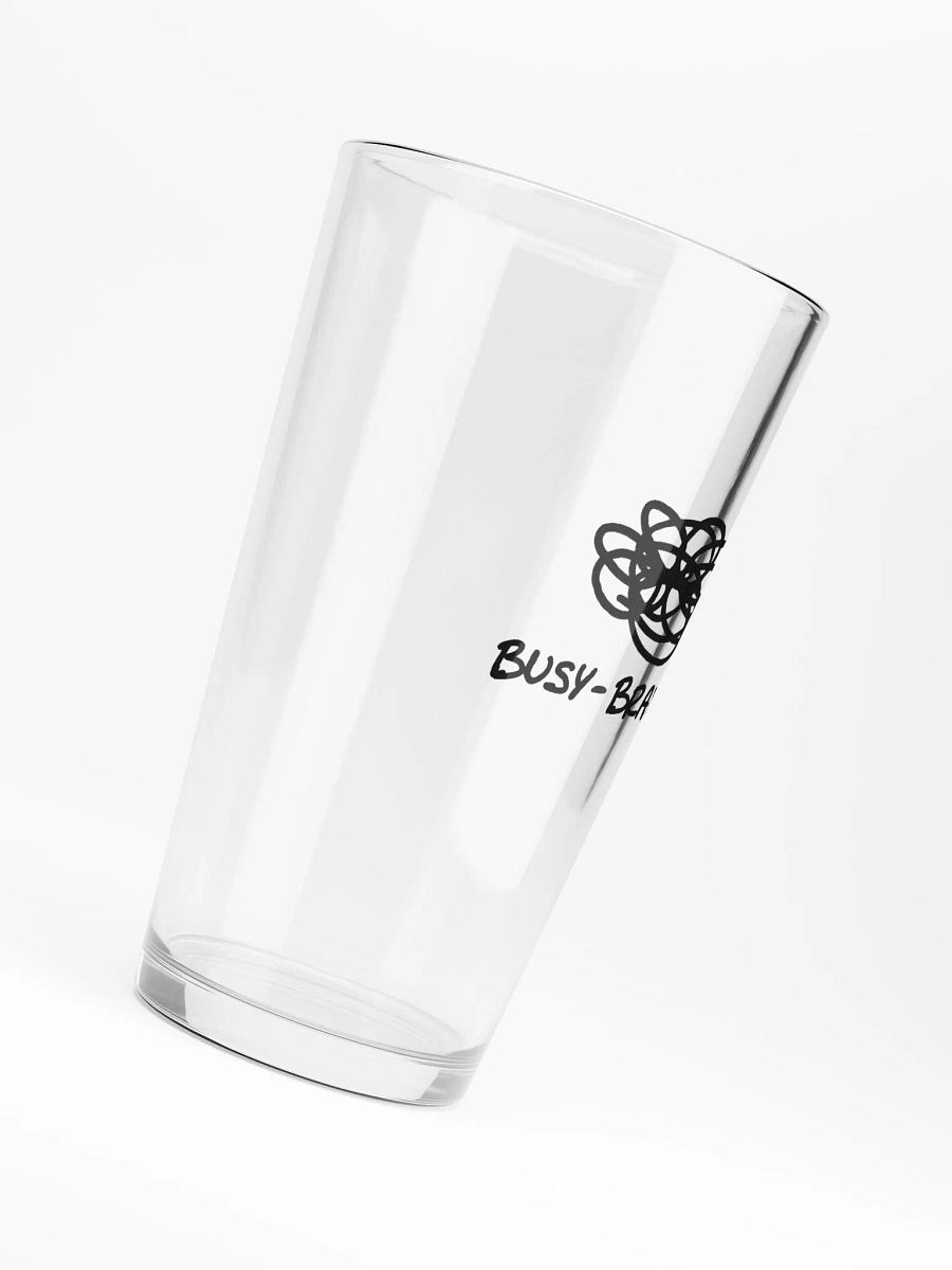BUSY-BRAINED pint glass product image (6)