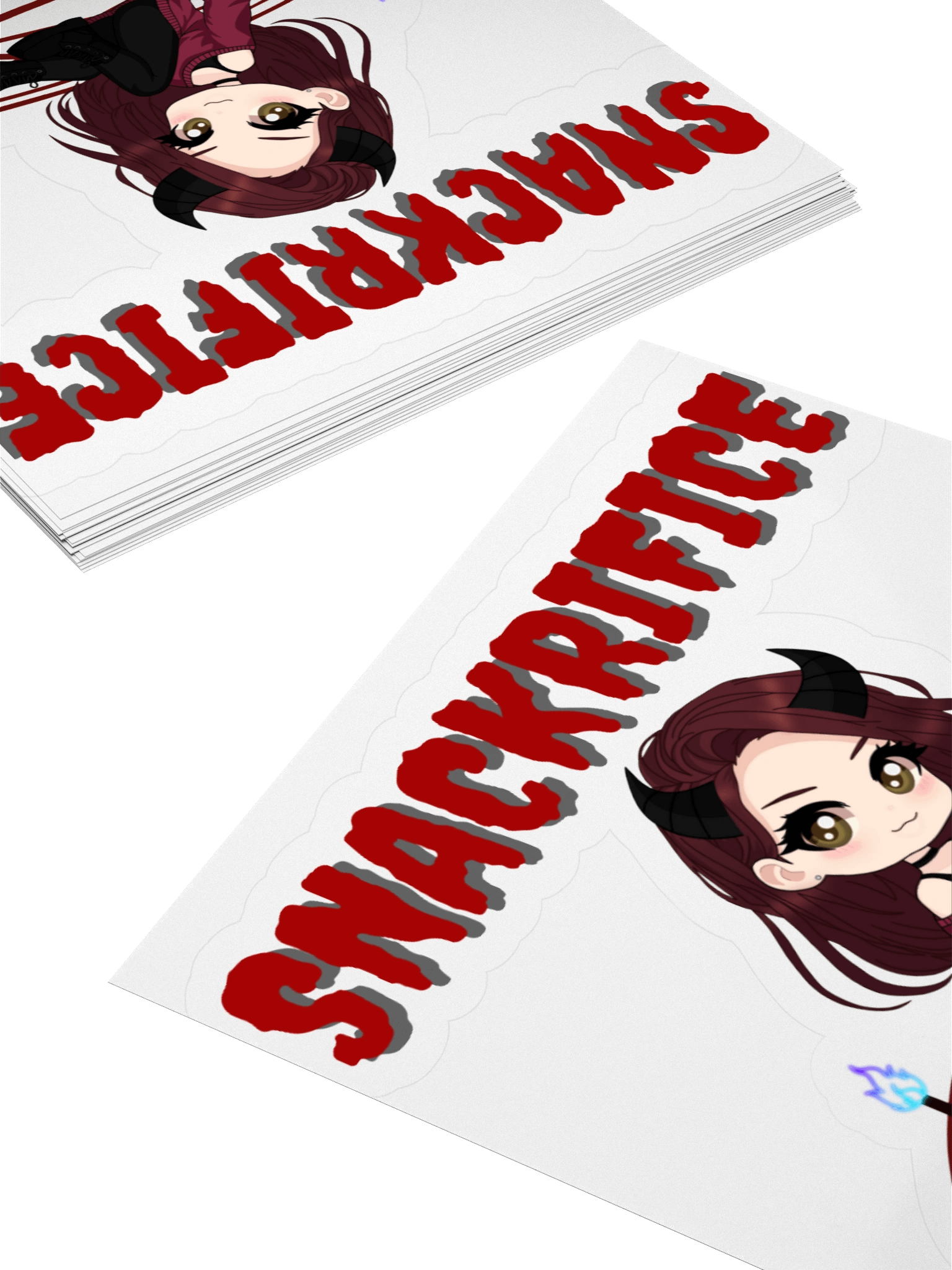 Snackrifice Chibi Kiss Cut Stickers product image (11)