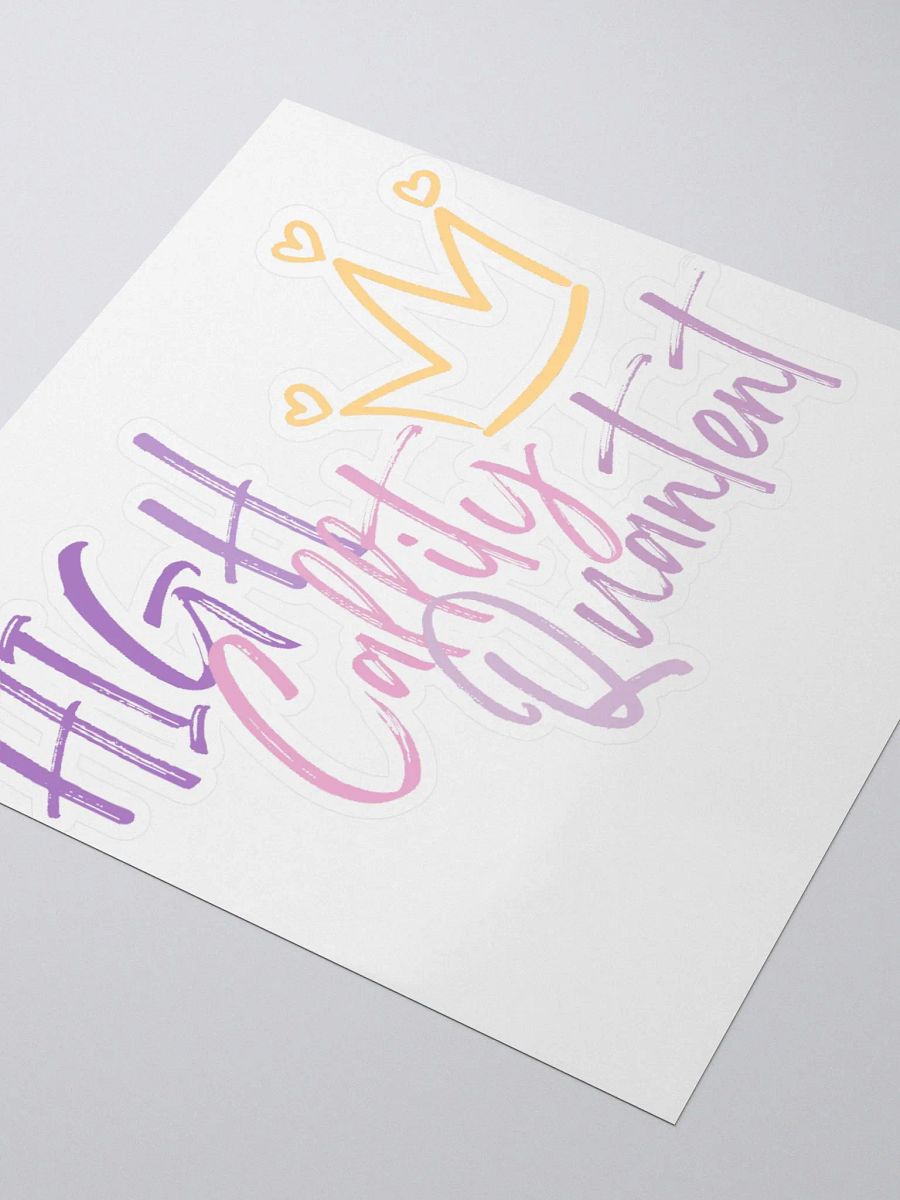 High Callity Quantent - sitcker product image (3)