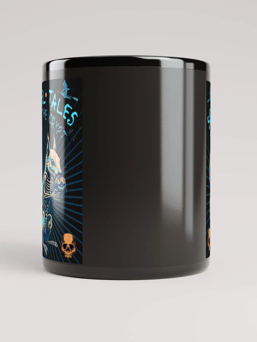 Squirrel Tales from the Crypt Black Glossy Mug product image (9)