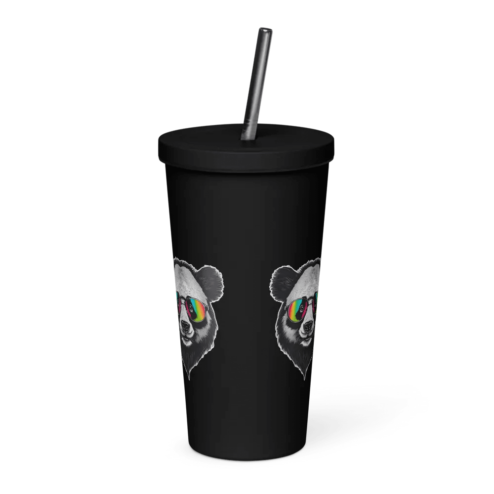 Rainbow Shades Panda Insulated Tumbler product image (2)