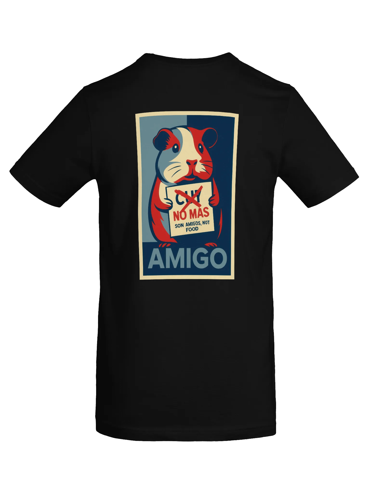 Cuy NO MÁS - Friends Not Food T-Shirt by GUINEA NATION product image (8)