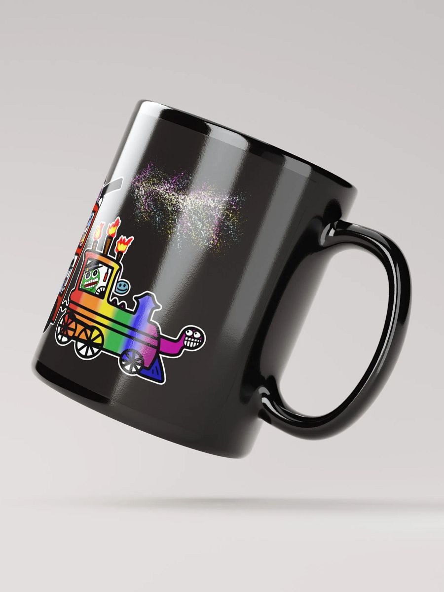 Dinosaur Streamfest Black Mug product image (6)