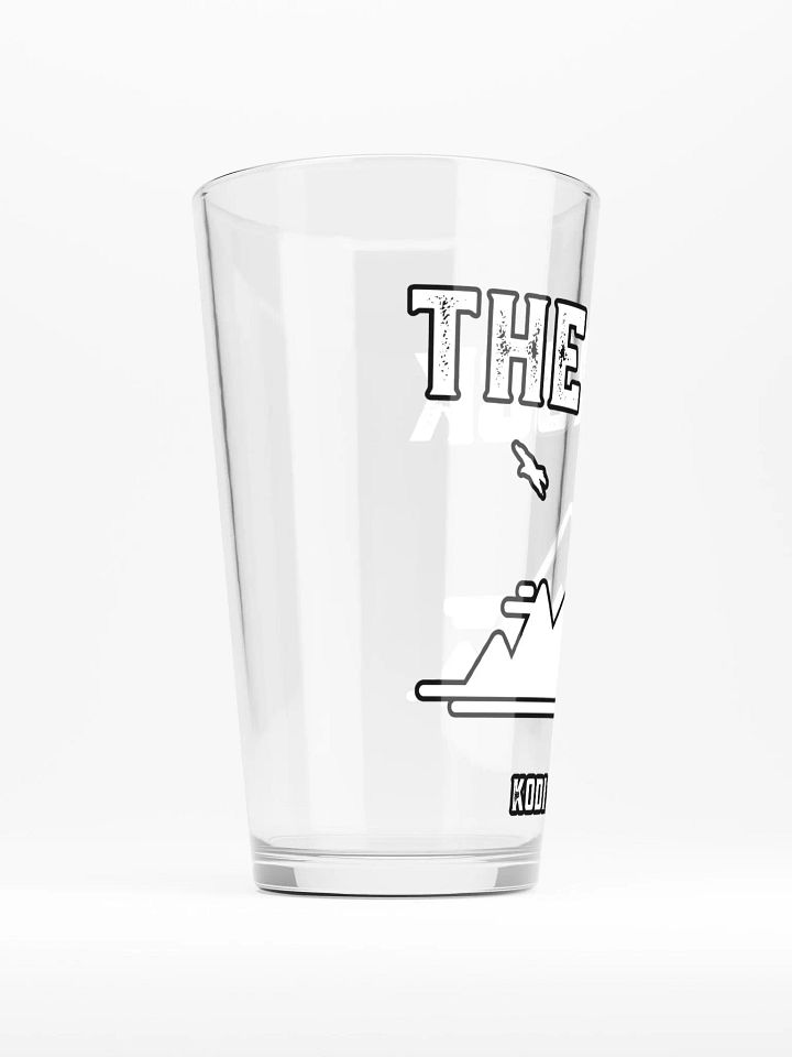 The Rock Pint Glass (White) product image (2)
