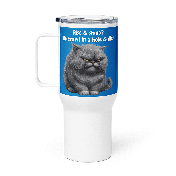 Sarcastic Cat Travel Mug product image (1)
