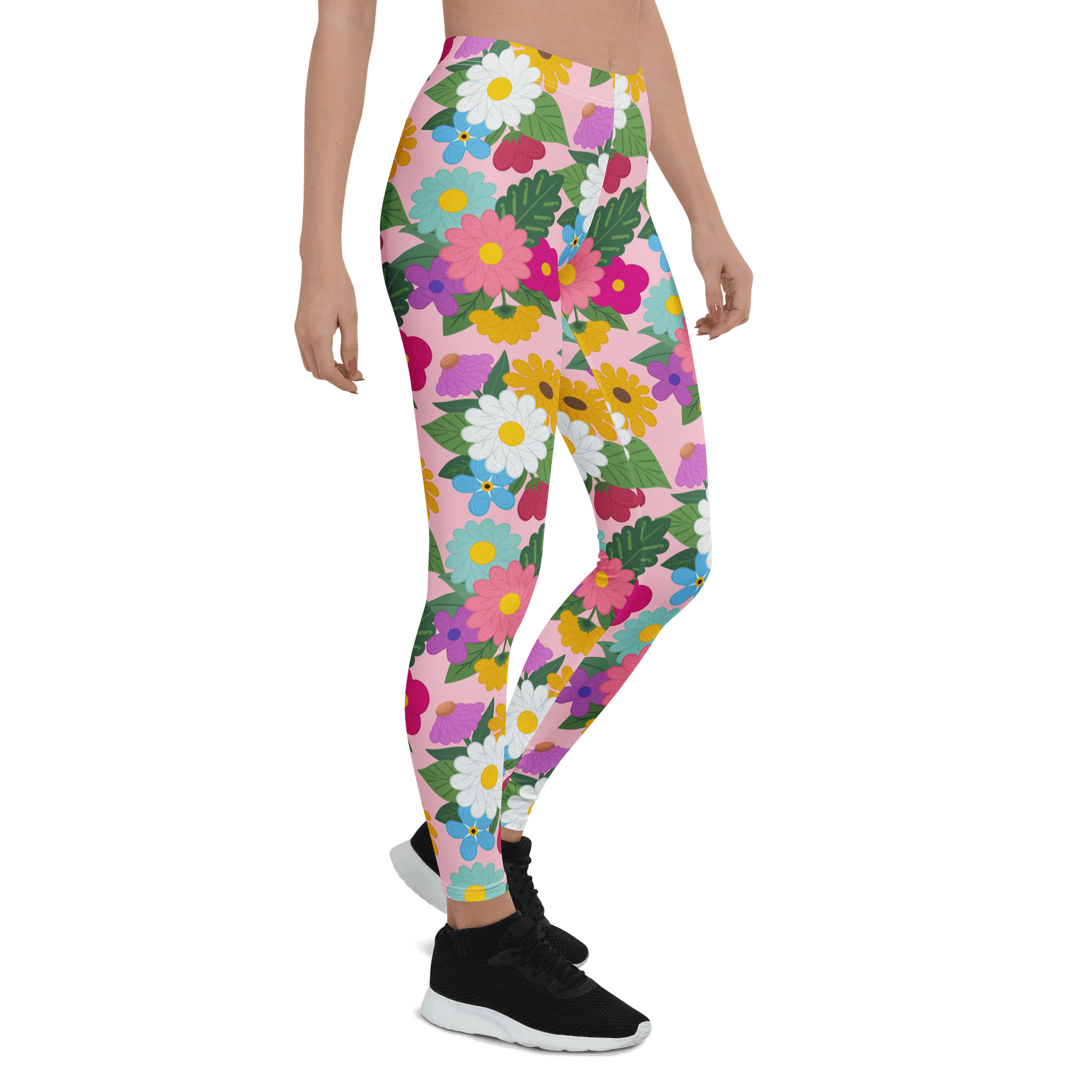 Floral Yarn Print Leggings product image (6)