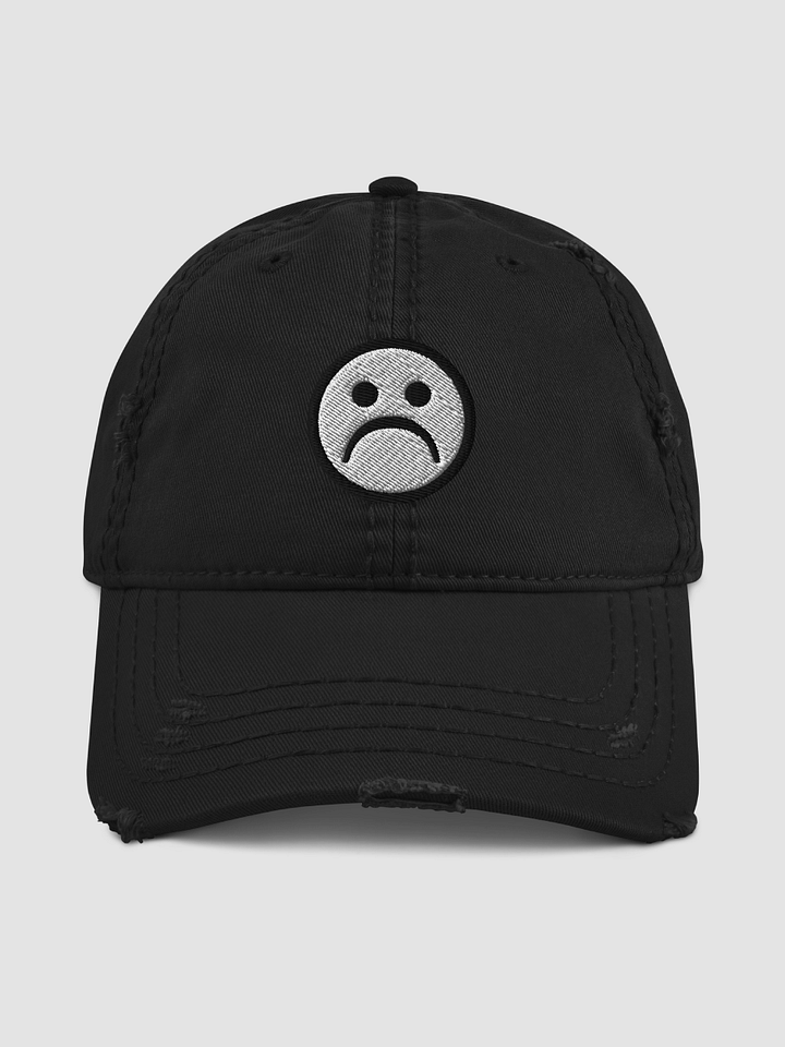 Sad face - Distressed Dad Hat product image (2)