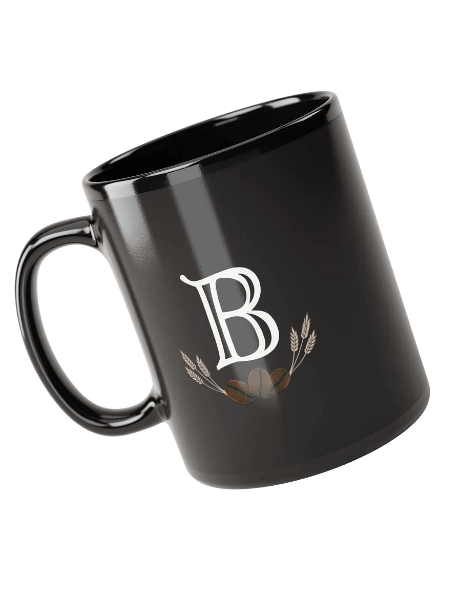 Bean and Barrel Black Glossy Coffee Mug product image (1)