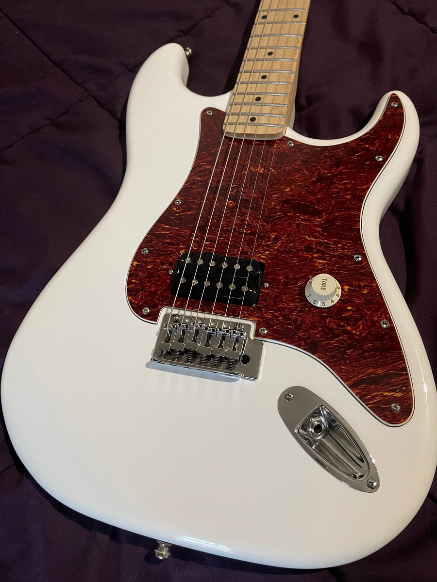 GD Guitars Super S – Arctic White | GD Pickups Gamsbucker Loaded | Vintage Meets Vicious product image (1)