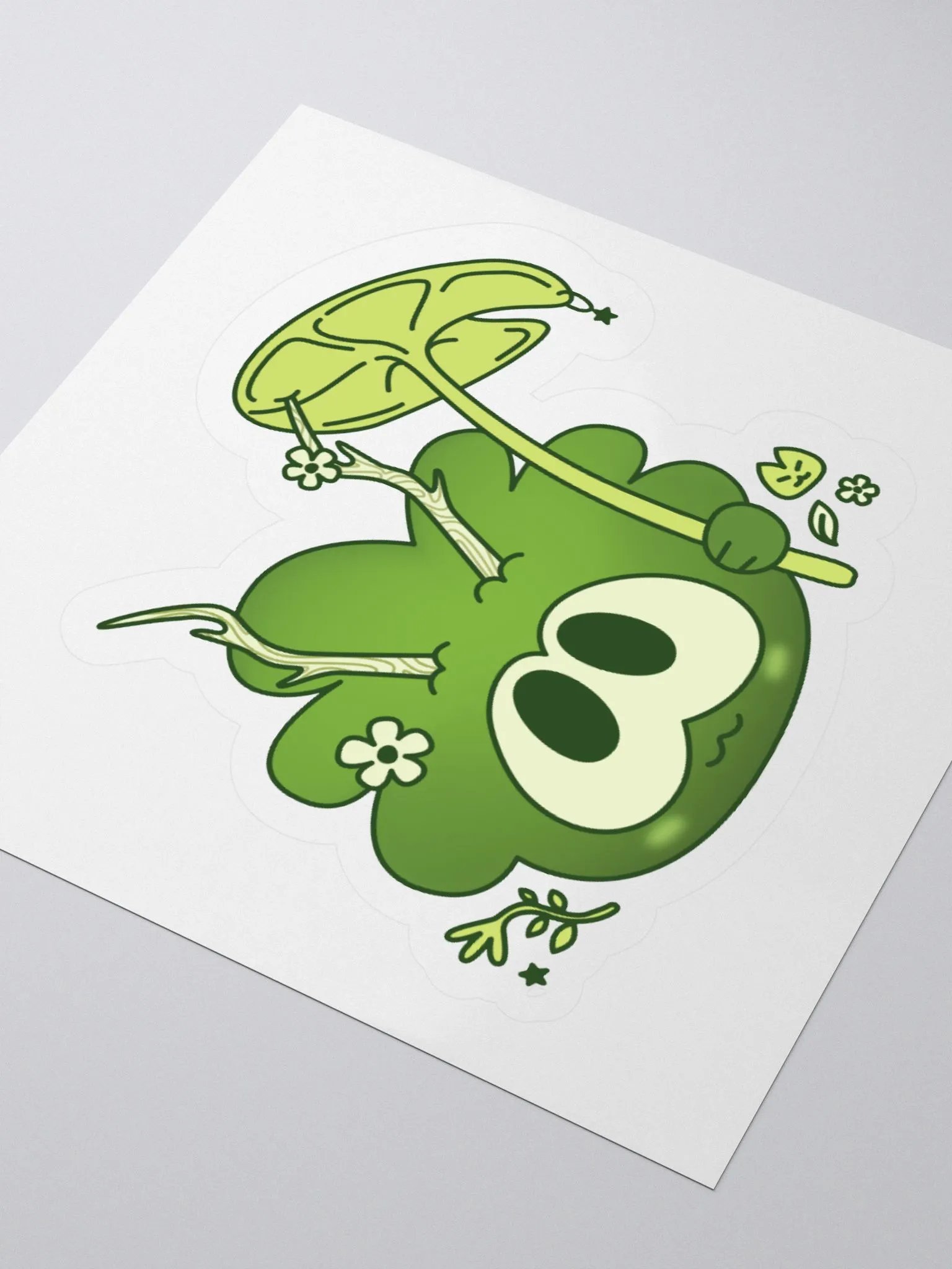 forest puff sticker product image (3)