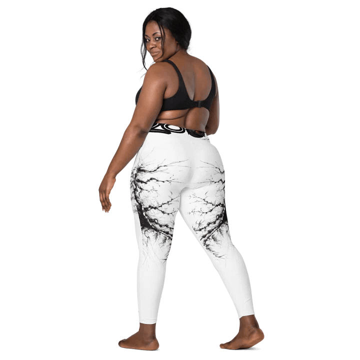 Bamboo Print Leggings with Pockets product image (2)