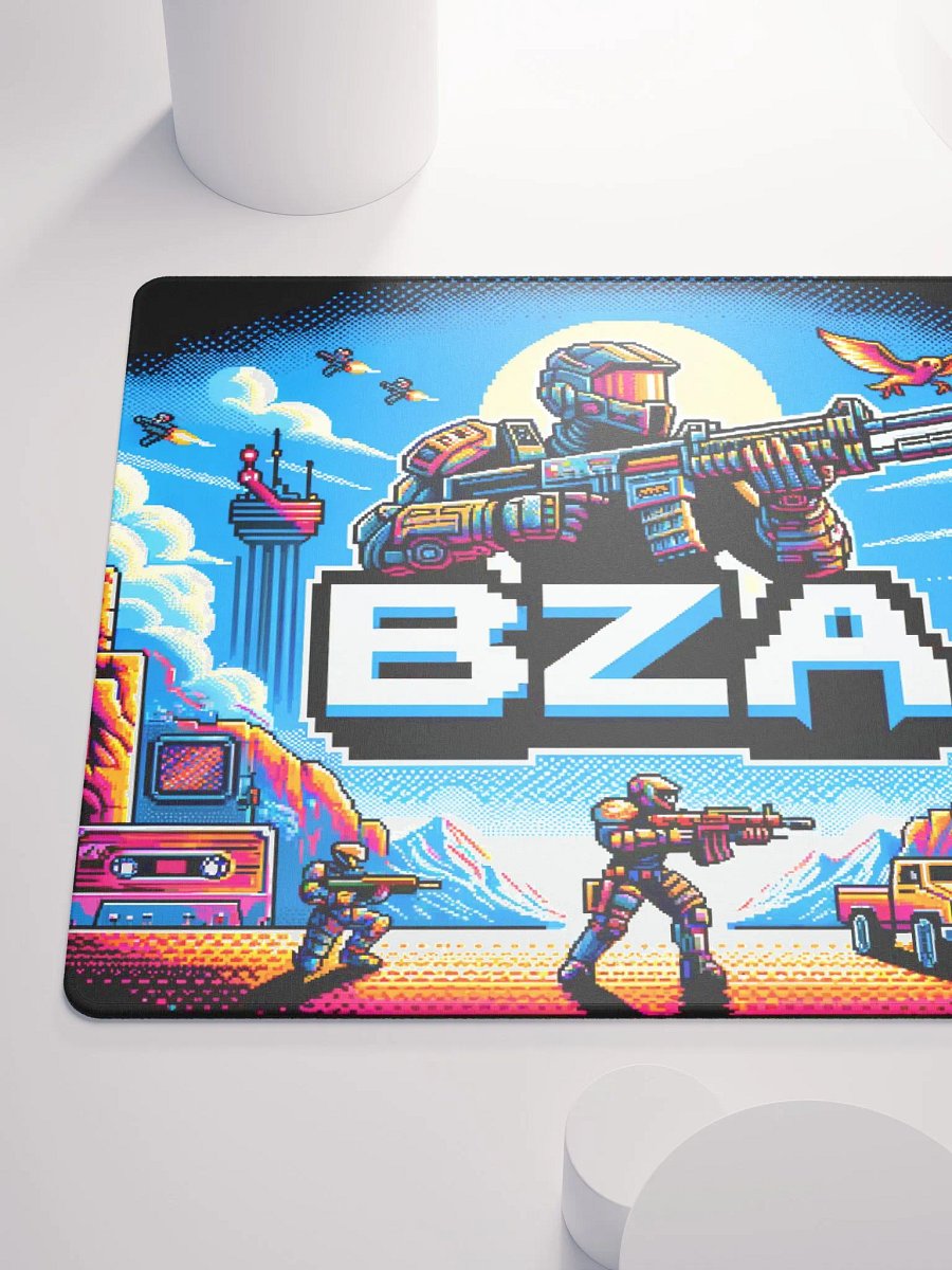 bZa Logo Gaming Mouse Mat product image (10)