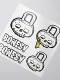 Bonesy Sticker Pack [Lock Collection #1] product image (1)