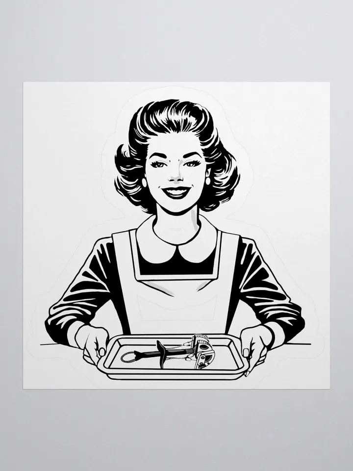 Trad Mom - Kiss Cut Sticker product image (1)
