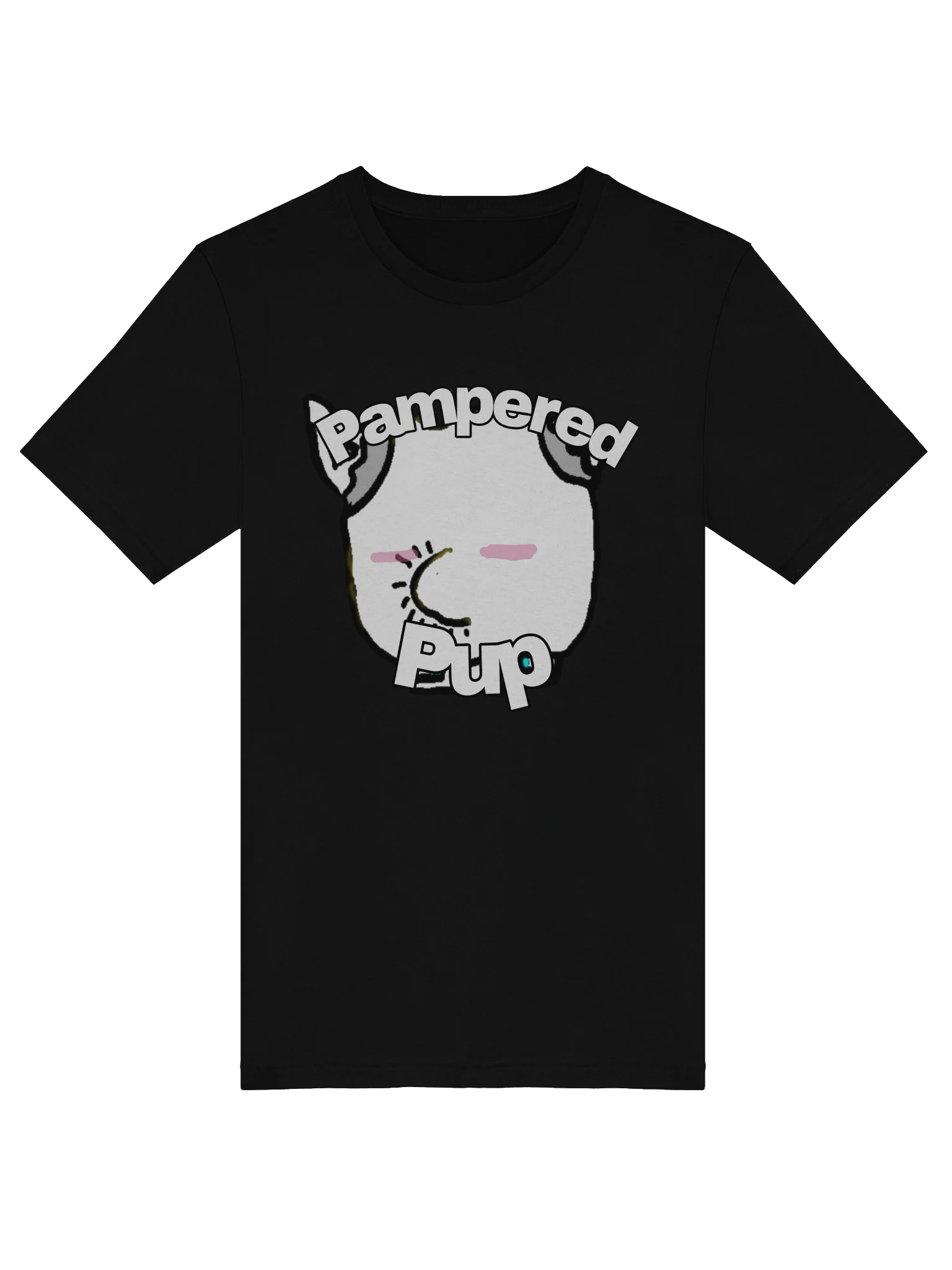 Pampered Pup (Blushing) Supersoft T-Shirt product image (5)
