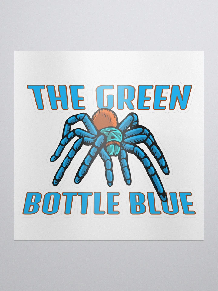 Green Bottle Blue Sticker product image (1)
