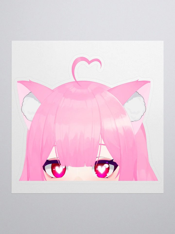 Comfy Kitty Peeker Sticker product image (2)