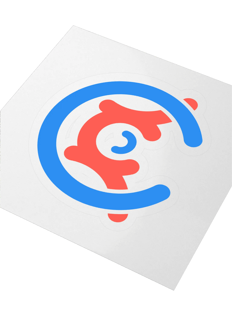 AMU 2D logo Sticker product image (3)