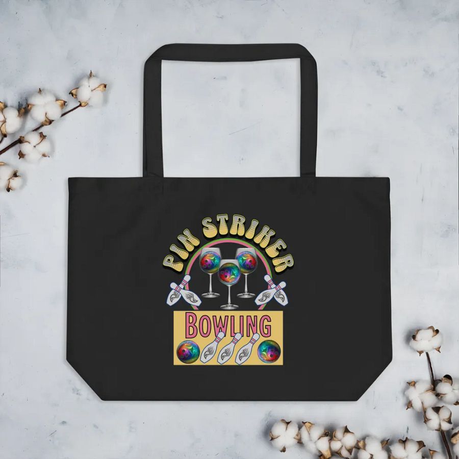 Pin Striker Bowling Tote Bag product image (3)