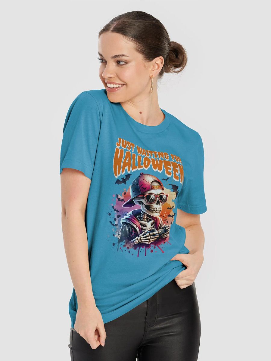 Spooky Gamer Skeleton Tee product image (79)