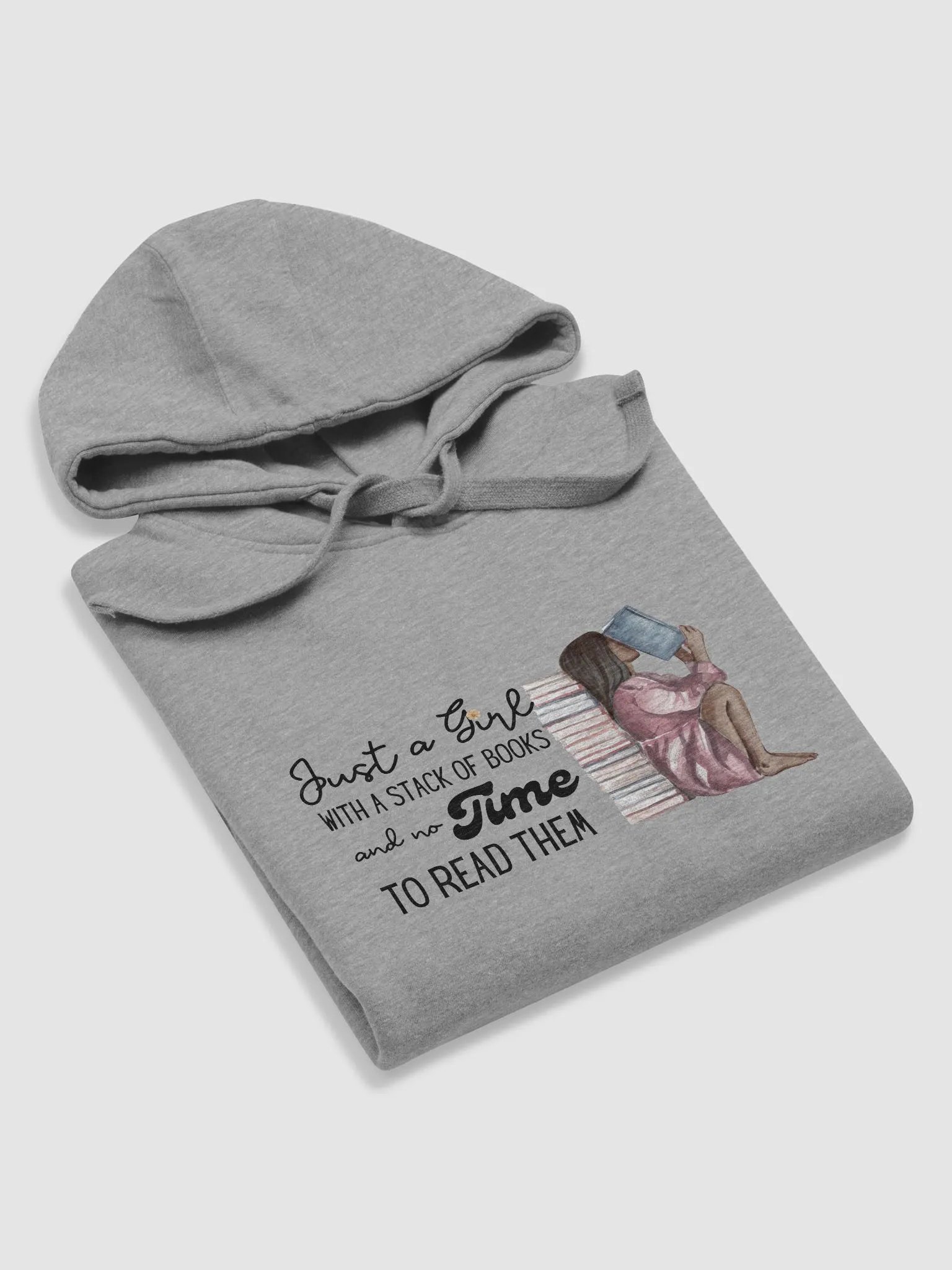 Just a Girl With a Stack of Books Hoodie product image (25)