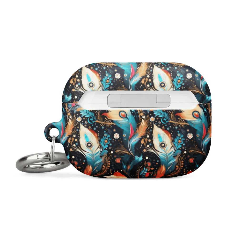 Ethereal Feathers All-Over Print AirPods® Case product image (3)